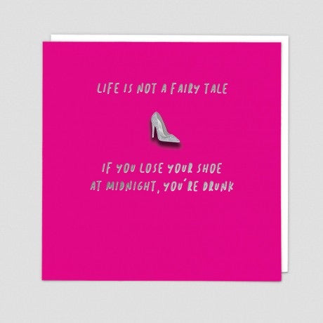 Fairytale Shoe Pin Card
