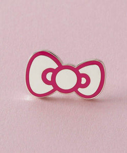 Hello Kitty Enamel Pin Pink