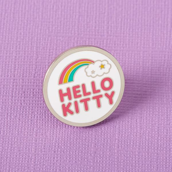 Hello Kitty Rainbow Cloud Pin