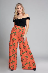 Collectif Mainline Alizee Palm Beach Trousers